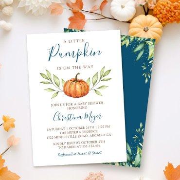 Greenery Autumn Pumpkin Fall