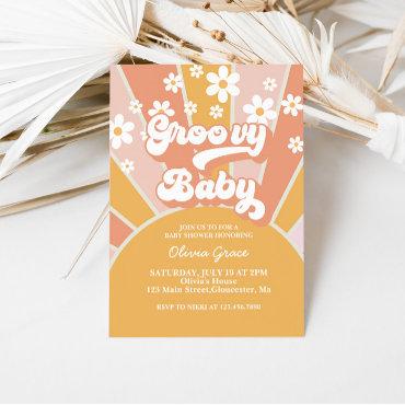 Groovy Baby Retro Sunshine Daisy