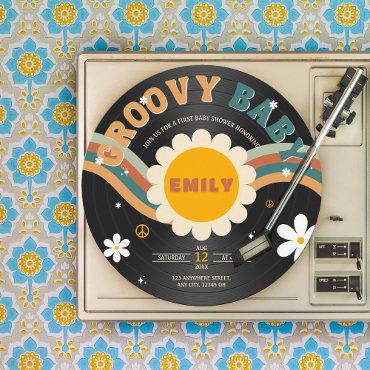 Groovy Baby Retro Vinyl Record