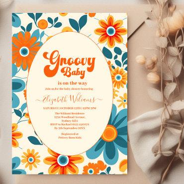 Groovy Retro Sunshine Daisy