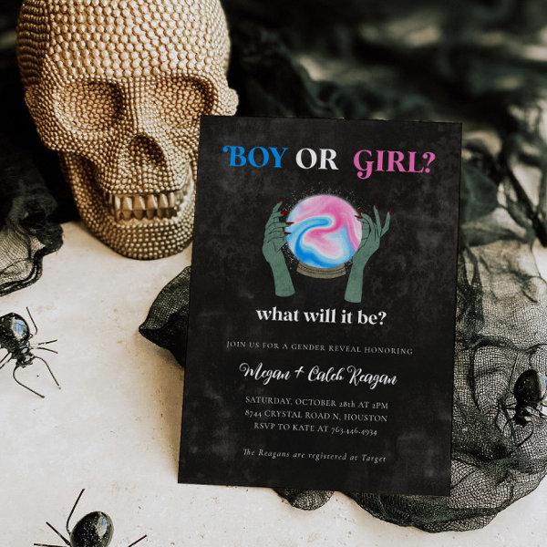 Halloween Gender Reveal  | Crystal Ball