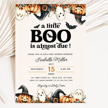Halloween Little Boo Fall Pumpkin