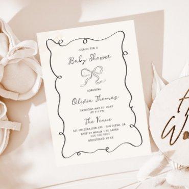 Hand Drawn Gender Neutral Bow