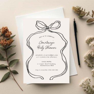 Hand Drawn Whimsical Ribbon Border
