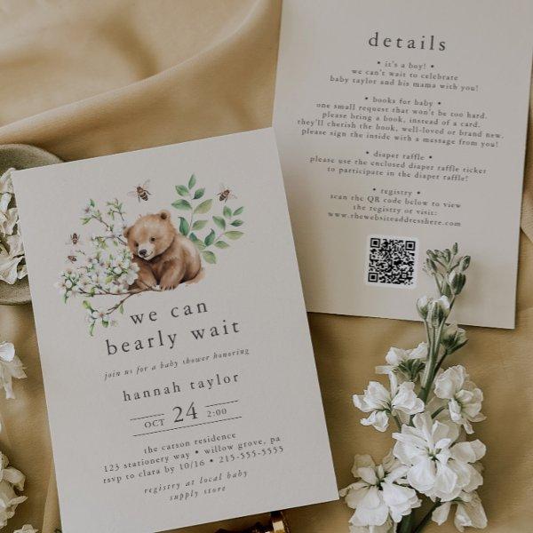 HANNAH QR Vintage We Can Bearly Wait