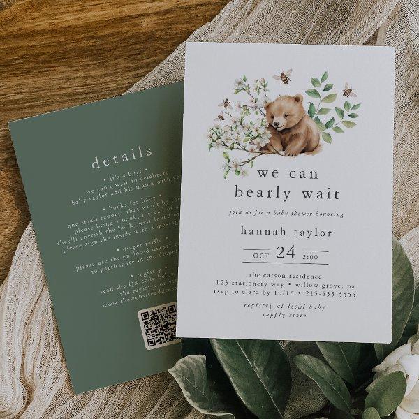 HANNAH QR We Can Bearly Wait Woodland
