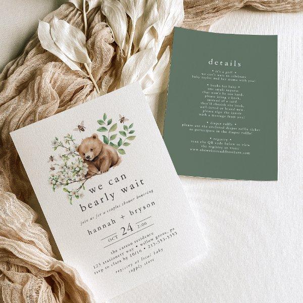 HANNAH We Can Bearly Wait Woodland Couples Shower