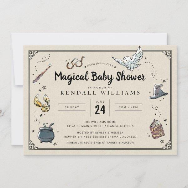 Harry Potter Baby Shower Invitation