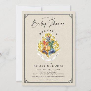 Harry Potter | Hogwarts Crest Baby Shower Invitati Invitation