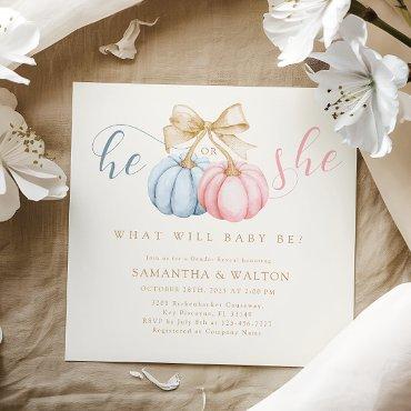 He or She Gender Reveal Party