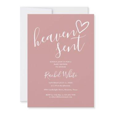 Heaven Sent Dusty Rose Pink All In One