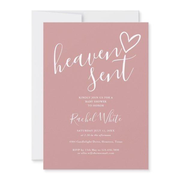 Heaven Sent Dusty Rose Pink All In One
