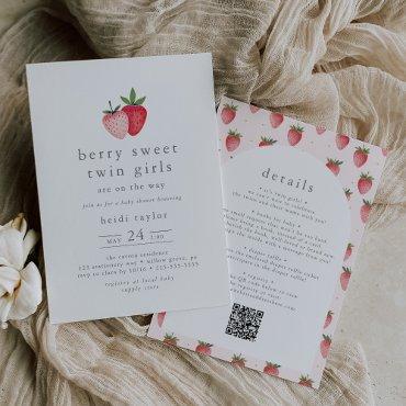 HEIDI Strawberry Berry Sweet Twin Girl
