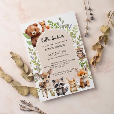 Hello Babies Boho Woodland Twin