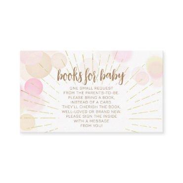Hello Sunshine Boho Modern Happy Baby Girl Shower Enclosure Card