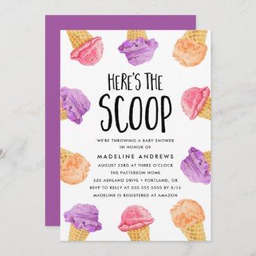 Here's The Scoop Ice Cream