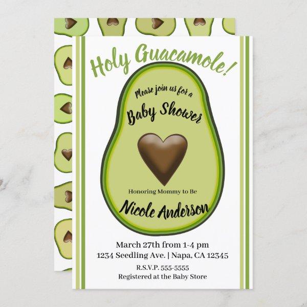 Holy Guacamole Heart Avocado