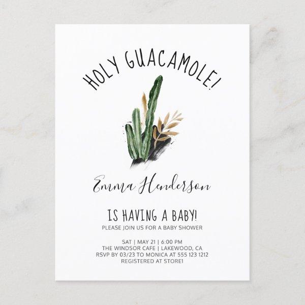 Holy Guacamole Mexican Cactus  Postcard