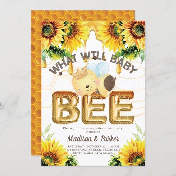 Honey Bee Gender Reveal What will baby bee
