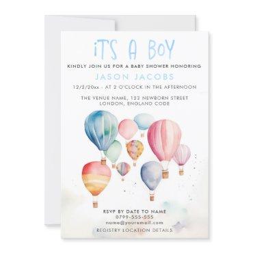 Hot Air Balloon It's a boy