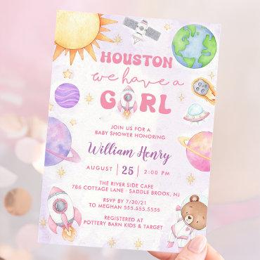 Houston We Have A Girl Outer Space