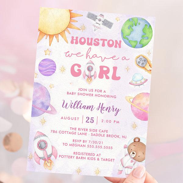 Houston We Have A Girl Outer Space
