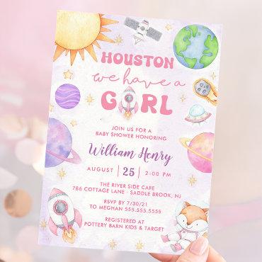 Houston We Have A Girl Outer Space