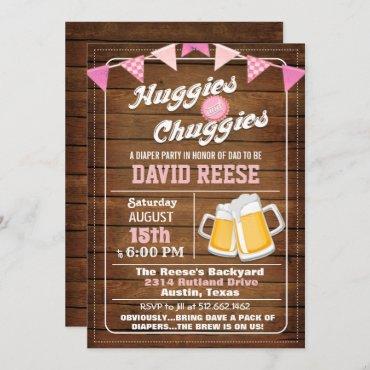 Huggies and Chuggies Dad Diaper Party