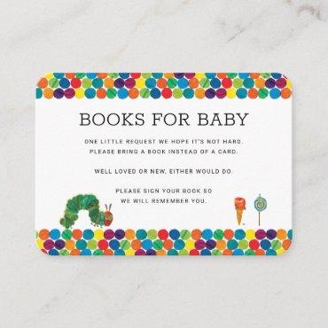 Hungry Caterpillar Books for Baby Shower Insert