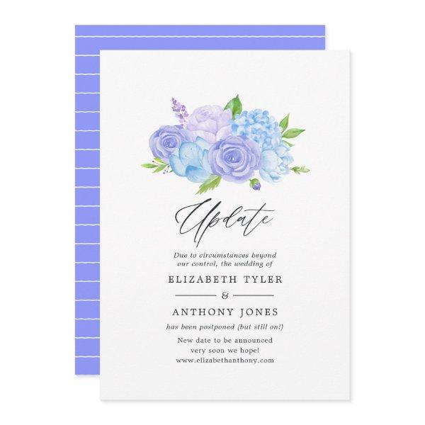 Hydrangea Blue and Light Lavender Wedding Update I