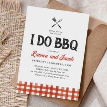I Do BBQ Rustic Couples Wedding Shower