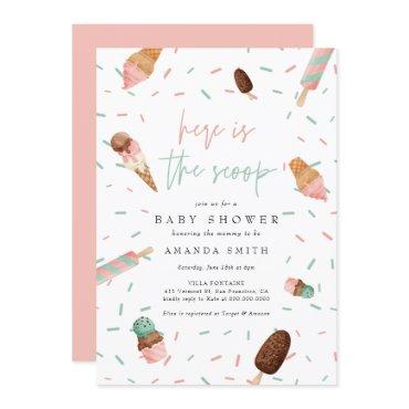 Ice Cream Sprinkle Pink Summer Girl