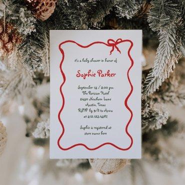 Illustrated French Bow | Holiday