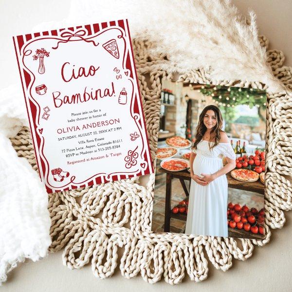 Italian Ciao Bambina Girl Whimsical