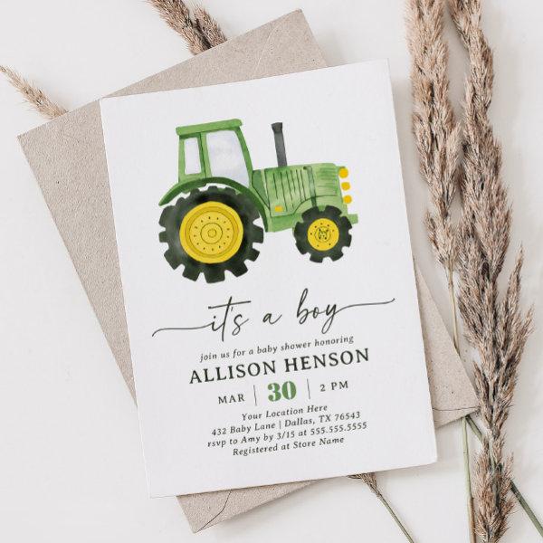 It's a Boy Tractor