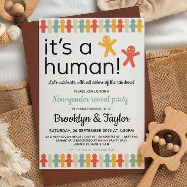 It's A  Human - Non Gender Reveal
