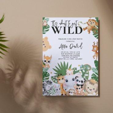 its about to get wild safari jungle