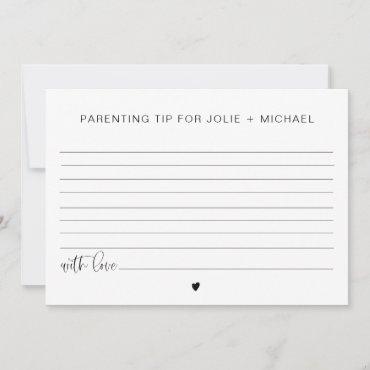 JOLIE Baby Parenting Advice and Tips Card Game