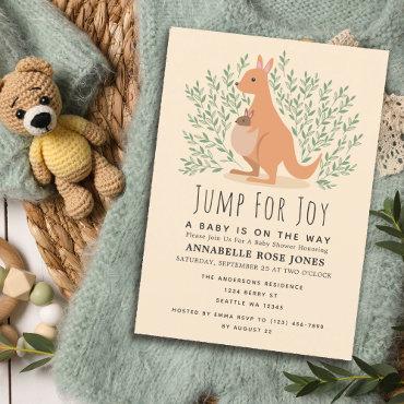 Jump For Joy Cute Kangaroo