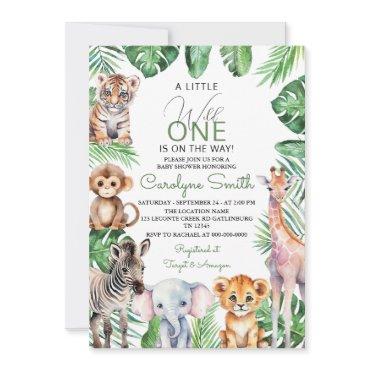 Jungle Safari Animals Greenery