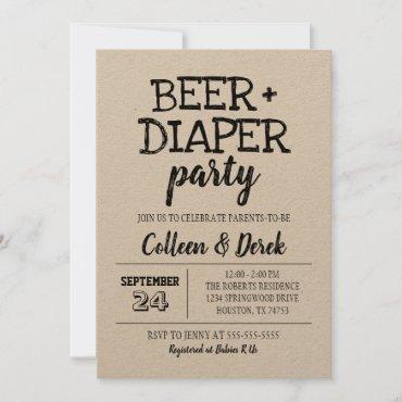 Kraft Beer & Diaper Party