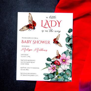 Lady bug little lady baby shower budget