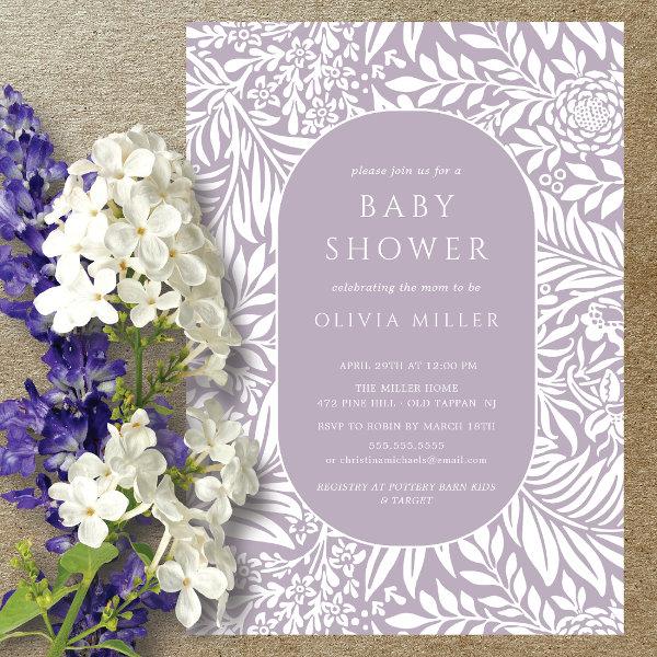 Lavender Leaf Floral