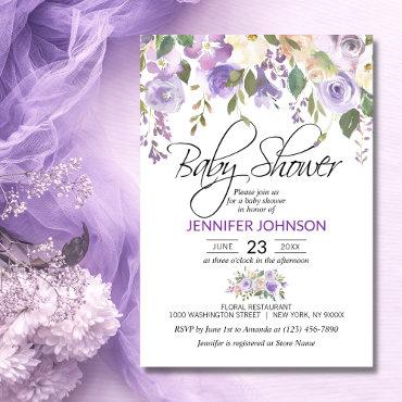 Lavender Purple Violet Floral