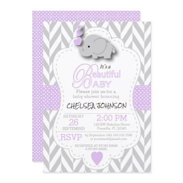Lavender, White Gray Elephant 🐘