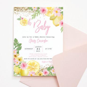 Lemonade Pink Floral
