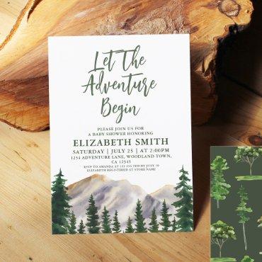 Let The Adventure Begin Mountains
