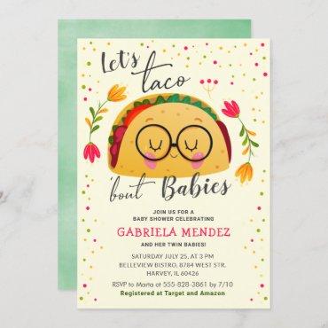 Let's Taco Bout Babies Twin Baby Shower Sprinkle