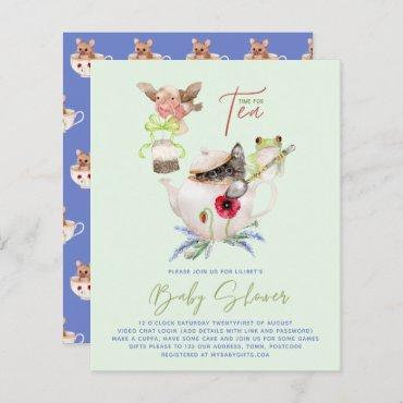 Lilibet Tea Party Shower Invite Fit for Princess