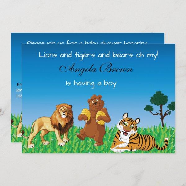 Lions, Tigers, Bears Oh My - Unisex